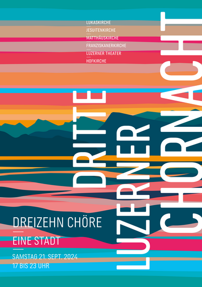 Dritte Luzerner Chornacht - Flyer Front